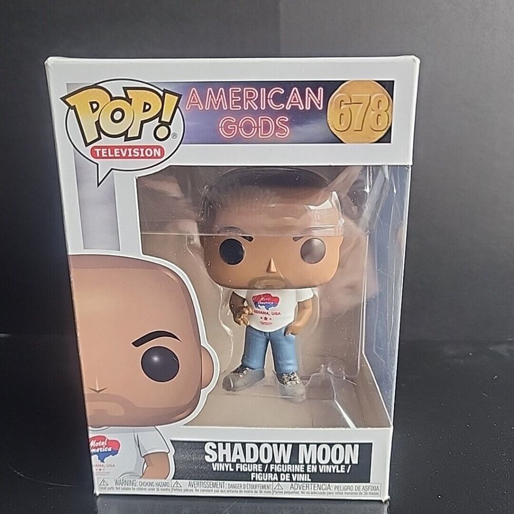 Funko Pop American Gods 678 Shadow Moon Vinyl Figure 2018